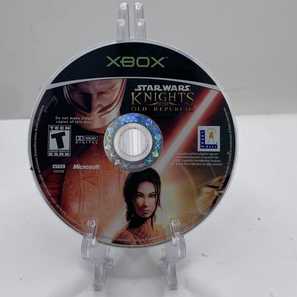 Star Wars: Knights of the Old Republic KOTOR (Microsoft Xbox, 2003) Disc Only